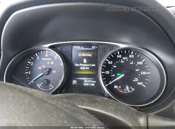 KNMAT2MT2GP704620 2016 NISSAN ROGUE Белый Вид задних сидений