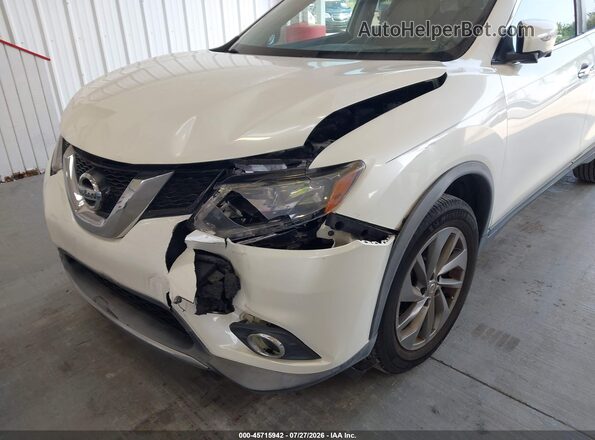 KNMAT2MT2GP704620 2016 NISSAN ROGUE Белый Вид спереди
