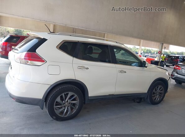 KNMAT2MT2GP704620 2016 NISSAN ROGUE Белый Панорамный вид салона 360°
