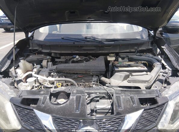 KNMAT2MT2GP710546 2016 NISSAN ROGUE Black Widok z tyłu