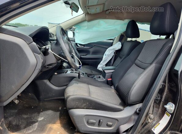 KNMAT2MT2HP534020 2017 NISSAN ROGUE Black Vista interior delantera