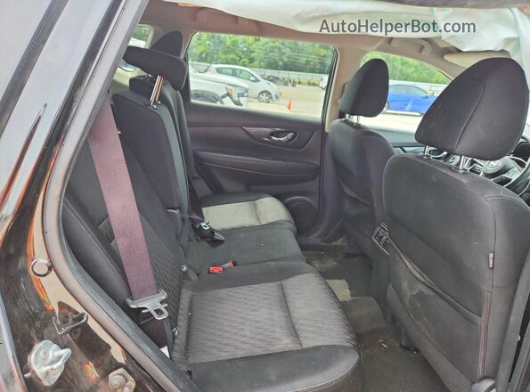 KNMAT2MT2HP534020 2017 NISSAN ROGUE Black Vista interior trasera
