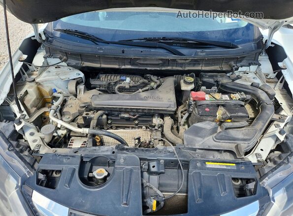 KNMAT2MT2HP543753 2017 NISSAN ROGUE White Սալոնի հետևի տեսք