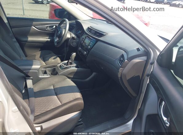 KNMAT2MT2HP550752 2017 NISSAN ROGUE Silver Սալոնի դիմացի տեսք