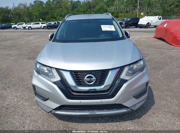 KNMAT2MT2HP550752 2017 NISSAN ROGUE Silver Սարքավորումների վահանակի տեսք