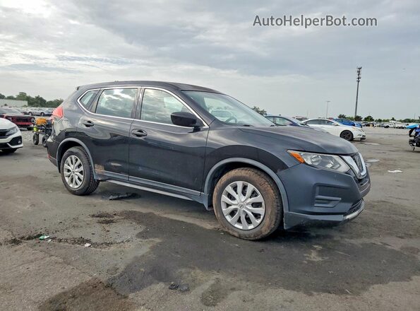 KNMAT2MT2HP580947 2017 NISSAN ROGUE Black Передня права чверть