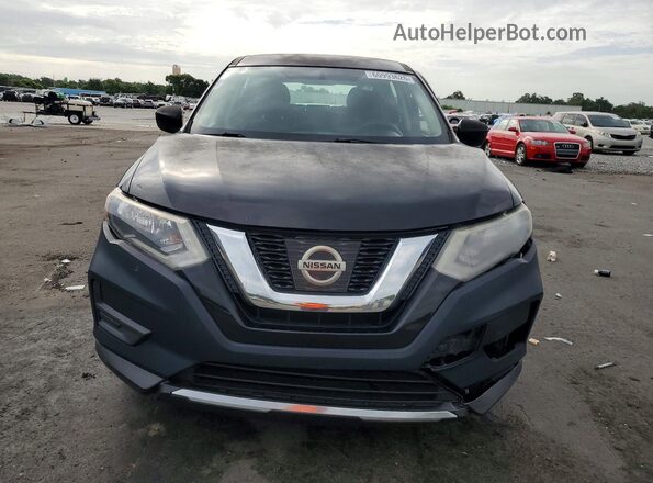 KNMAT2MT2HP580947 2017 NISSAN ROGUE Black Вид спереду