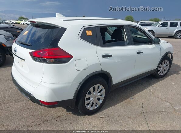 KNMAT2MT2HP601845 2017 NISSAN ROGUE White Rear right