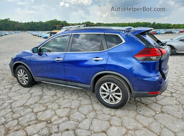 KNMAT2MT2JP507390 2018 NISSAN ROGUE Blue Rear left