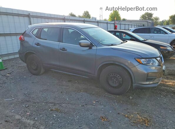 KNMAT2MT2JP582722 2018 NISSAN ROGUE Gray Przód prawy