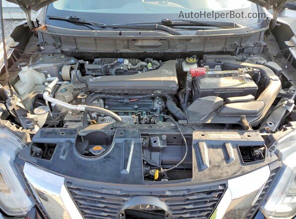 KNMAT2MT2JP582722 2018 NISSAN ROGUE Gray Widok wnętrza z tyłu