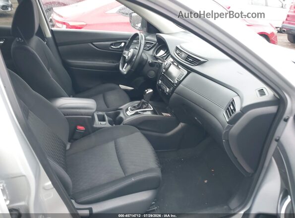KNMAT2MT2JP594160 2018 NISSAN ROGUE Gray Widok wnętrza z przodu