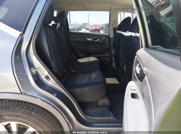 KNMAT2MT2KP527964 2019 NISSAN ROGUE Gray Vista de la etiqueta del VIN
