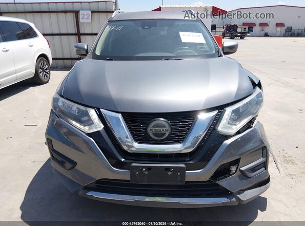 KNMAT2MT2KP527964 2019 NISSAN ROGUE Gray Vista interior trasera
