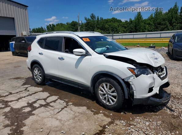 KNMAT2MT2KP534235 2019 NISSAN ROGUE Белый Передняя правая четверть