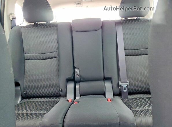 KNMAT2MT2KP552492 2019 NISSAN ROGUE Серебряный Вид задних сидений