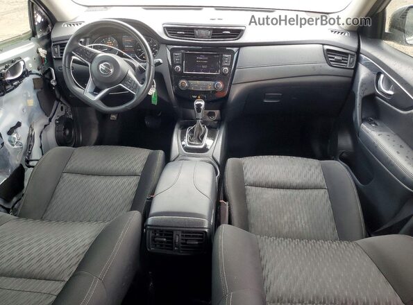 KNMAT2MT2KP552492 2019 NISSAN ROGUE Серебряный Вид панели приборов
