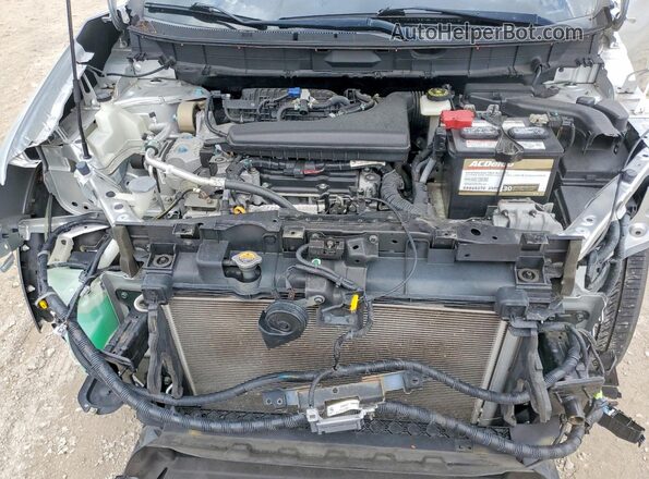 KNMAT2MT2KP552492 2019 NISSAN ROGUE Серебряный Вид подкапотного пространства