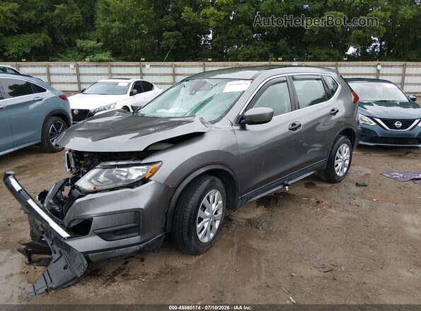 KNMAT2MT2LP542238 2020 NISSAN ROGUE Gray Առջևի ձախ երեք քառորդ տեսարան