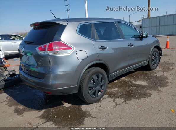 KNMAT2MT3GP613811 2016 NISSAN ROGUE Gray Trasero derecho