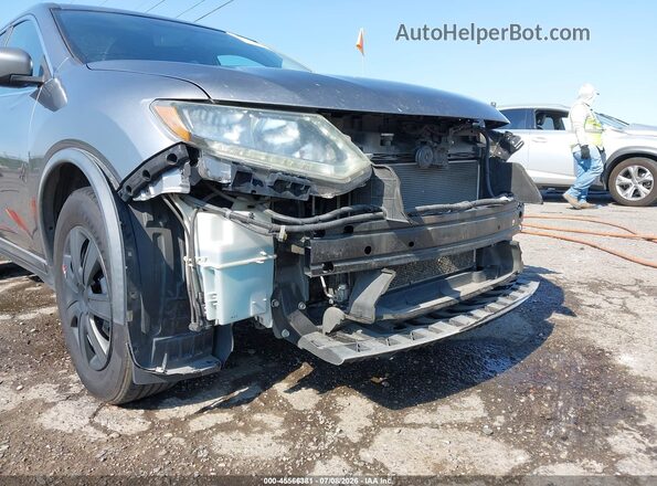 KNMAT2MT3GP613811 2016 NISSAN ROGUE Gray Vista interior trasera