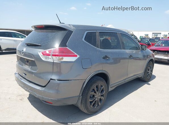 KNMAT2MT3GP623528 2016 NISSAN ROGUE Gray Tył prawy