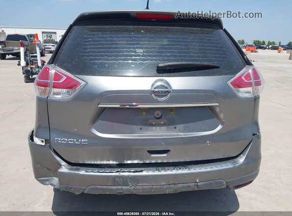KNMAT2MT3GP623528 2016 NISSAN ROGUE Gray Widok z przodu