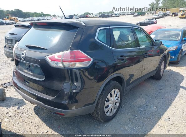 KNMAT2MT3GP665245 2016 NISSAN ROGUE Black Rear right