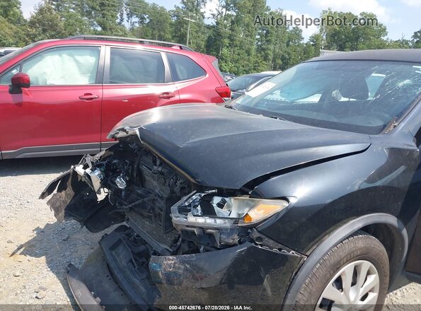KNMAT2MT3GP665245 2016 NISSAN ROGUE Black Front view
