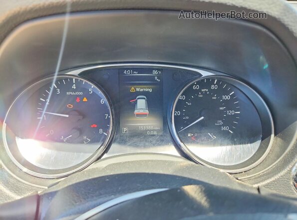 KNMAT2MT3GP707753 2016 NISSAN ROGUE Gray Սարքավորումների վահանակի տեսք