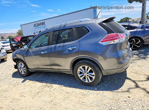 KNMAT2MT3GP707753 2016 NISSAN ROGUE Gray Հետևի ձախ