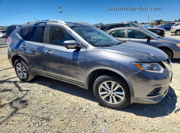 KNMAT2MT3GP707753 2016 NISSAN ROGUE Gray Առջևի աջ
