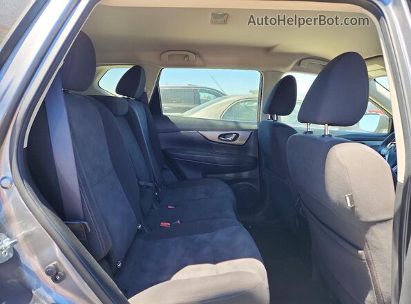 KNMAT2MT3GP707753 2016 NISSAN ROGUE Gray Սալոնի հետևի տեսք