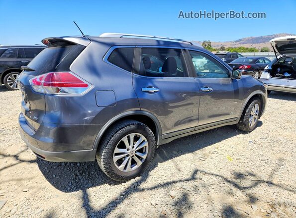 KNMAT2MT3GP707753 2016 NISSAN ROGUE Gray Հետևի աջ