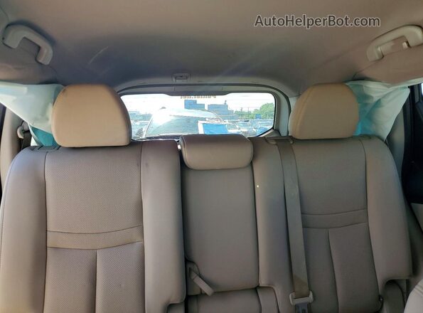 KNMAT2MT3GP708062 2016 NISSAN ROGUE Синий Вид задних сидений