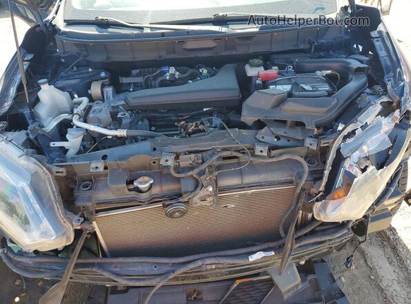 KNMAT2MT3GP708062 2016 NISSAN ROGUE Синий Вид подкапотного пространства