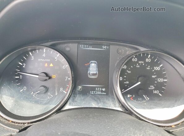 KNMAT2MT3HP536102 2017 NISSAN ROGUE Gray ხელსაწყოთა პანელის ხედი