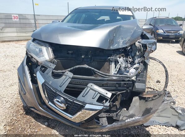 KNMAT2MT3HP536763 2017 NISSAN ROGUE Gray წინა პანელის ხედი