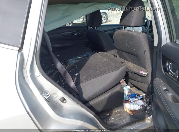 KNMAT2MT3HP551960 2017 NISSAN ROGUE Silver VIN կոդի պիտակի տեսք
