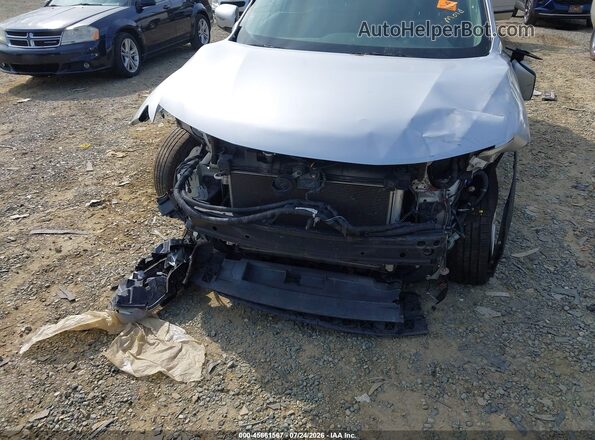 KNMAT2MT3HP551960 2017 NISSAN ROGUE Silver Դիմացի տեսք