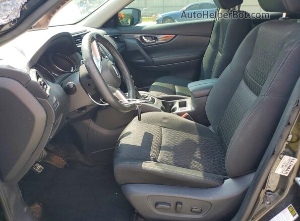 KNMAT2MT3HP556172 2017 NISSAN ROGUE Black Vista interior delantera