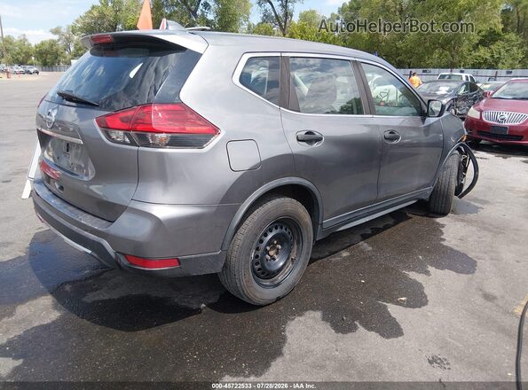 KNMAT2MT3HP570248 2017 NISSAN ROGUE Серый Задняя правая четверть