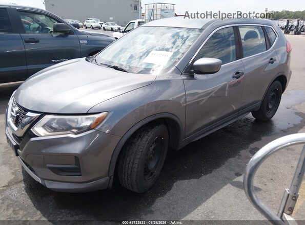 KNMAT2MT3HP570248 2017 NISSAN ROGUE Серый Передняя левая четверть