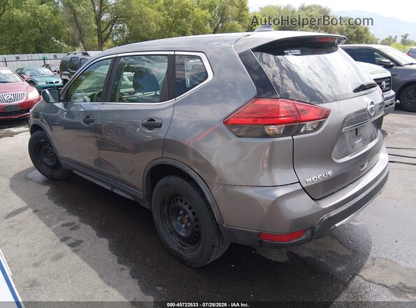 KNMAT2MT3HP570248 2017 NISSAN ROGUE Серый Задняя левая четверть