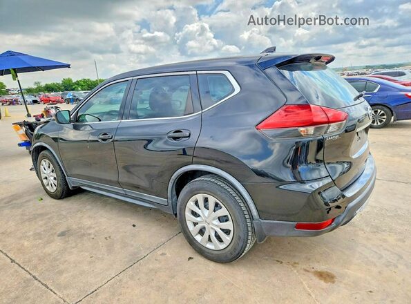 KNMAT2MT3HP616192 2017 NISSAN ROGUE Black Задня ліва чверть
