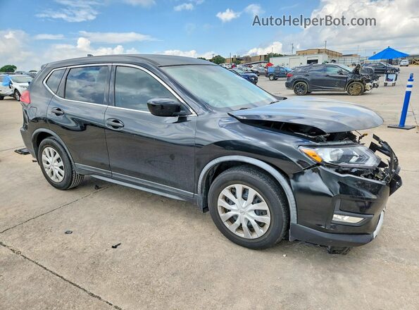 KNMAT2MT3HP616192 2017 NISSAN ROGUE Black Передня права чверть