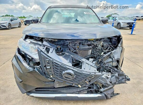 KNMAT2MT3HP616192 2017 NISSAN ROGUE Black Вид спереду