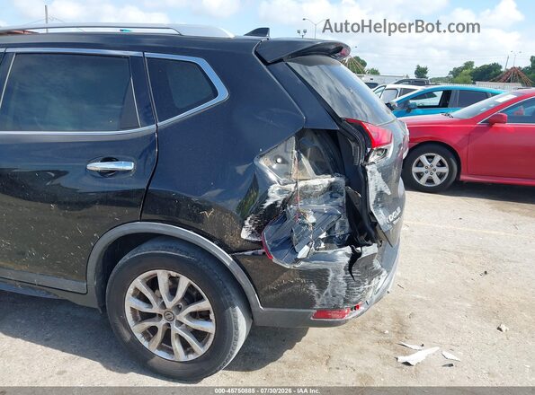 KNMAT2MT3JP533853 2018 NISSAN ROGUE Black Դիմացի տեսք