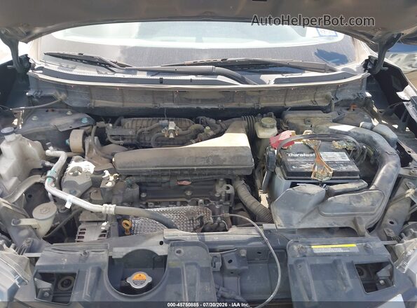 KNMAT2MT3JP533853 2018 NISSAN ROGUE Black Հետևի տեսք