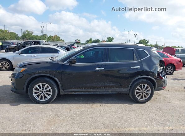 KNMAT2MT3JP533853 2018 NISSAN ROGUE Black Սալոնի 360 աստիճան տեսք